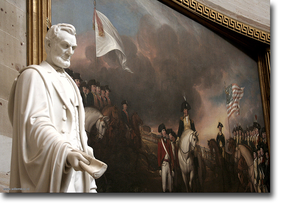 2. Washington - Lincoln in het Capitool /Willem Kox