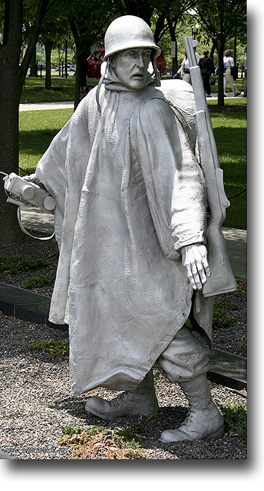 9. Washington - Monument voor de Korea oorlog /Willem Kox